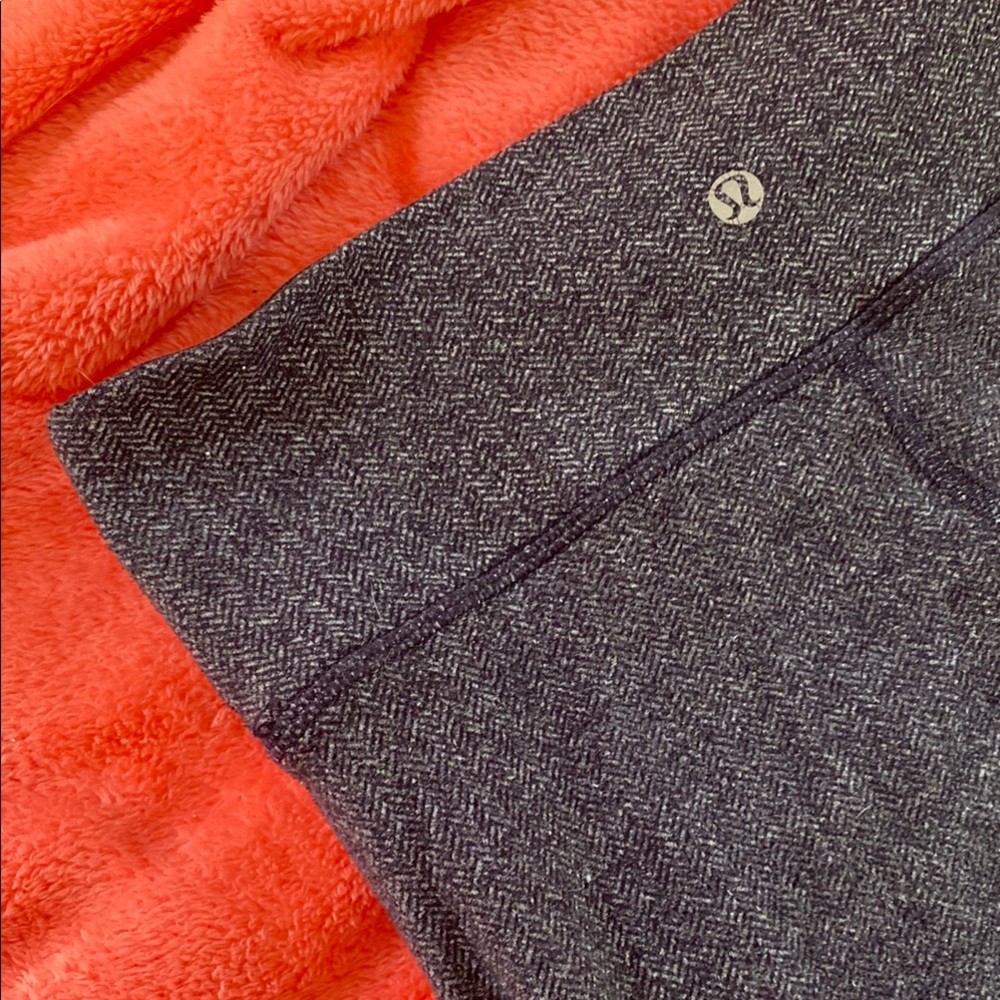 Lululemon Gray Herringbone Leggings